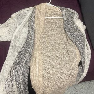 3 cardigans or kimonos